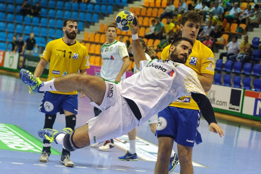 Handball action in Germany