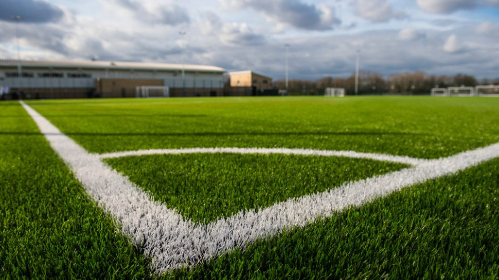 Hybrid football field