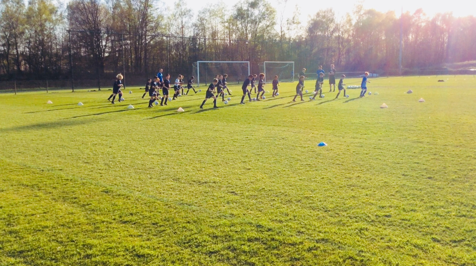 Genk Football Club Youth Academy Training Session