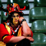 Young Belgium Football Fan