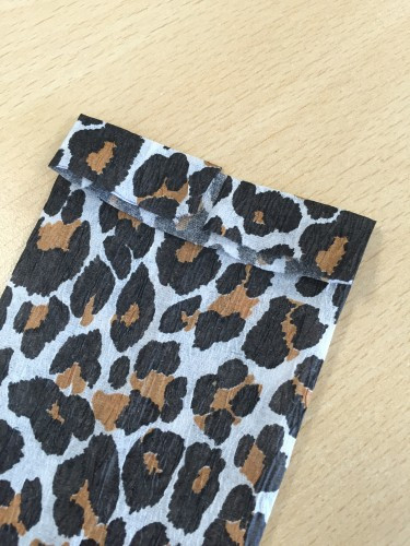 Fold Top Edge Down