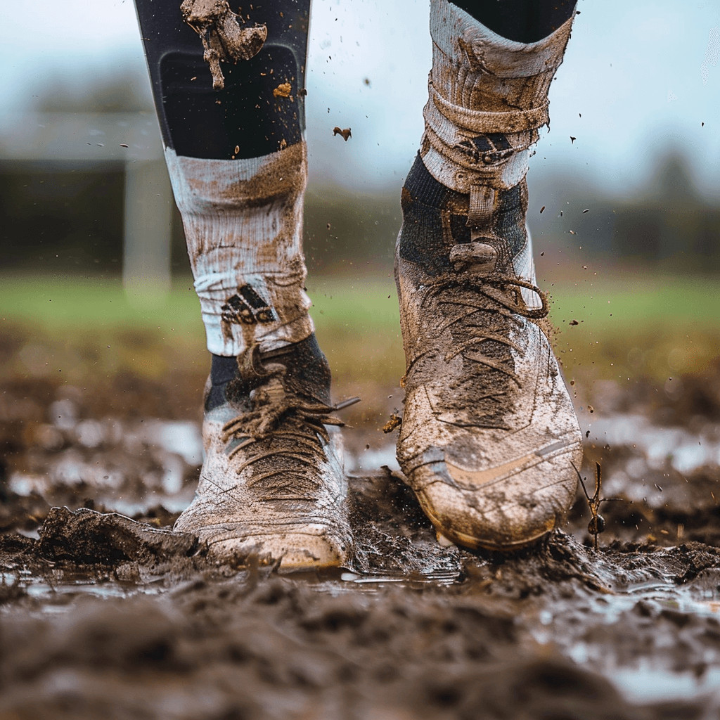 Football Boots Muddy