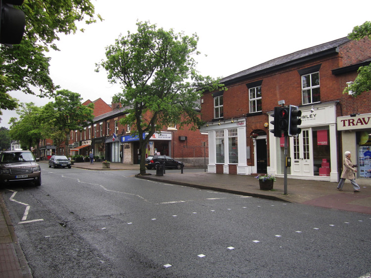 London Road in Alderley Edge