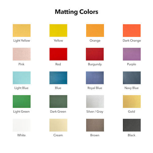 X-Large Double Matted Jersey Display Frame - sfDisplay.com - Custom Matting Colors