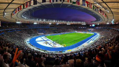 Olympiastadion Berlin Home to Hertha BSC