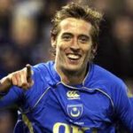 Peter Crouch's height and lanky frame