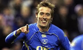 Peter Crouch's height and lanky frame