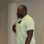 Danny Shittu Inspiring Students