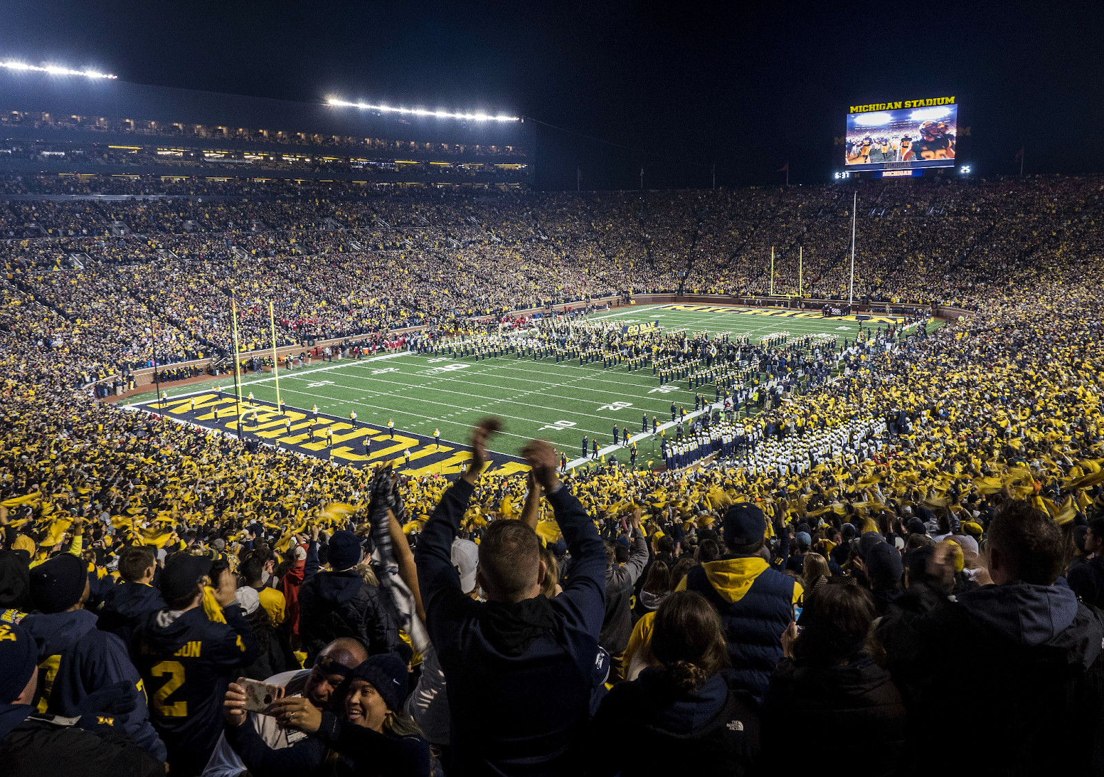 Tom Brady Michigan Stadium
