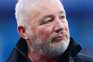 ITV Euro 2024 Pundit Ally McCoist during the Premier League match between Manchester City and Aston Villa at Etihad Stadium on April 03, 2024 in Manchester, England. (Photo by James Gill - Danehouse/Getty Images)