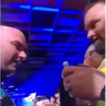 Rob Cross refusing to sign a fan's shirt with Michael van Gerwen's colors at the European Open