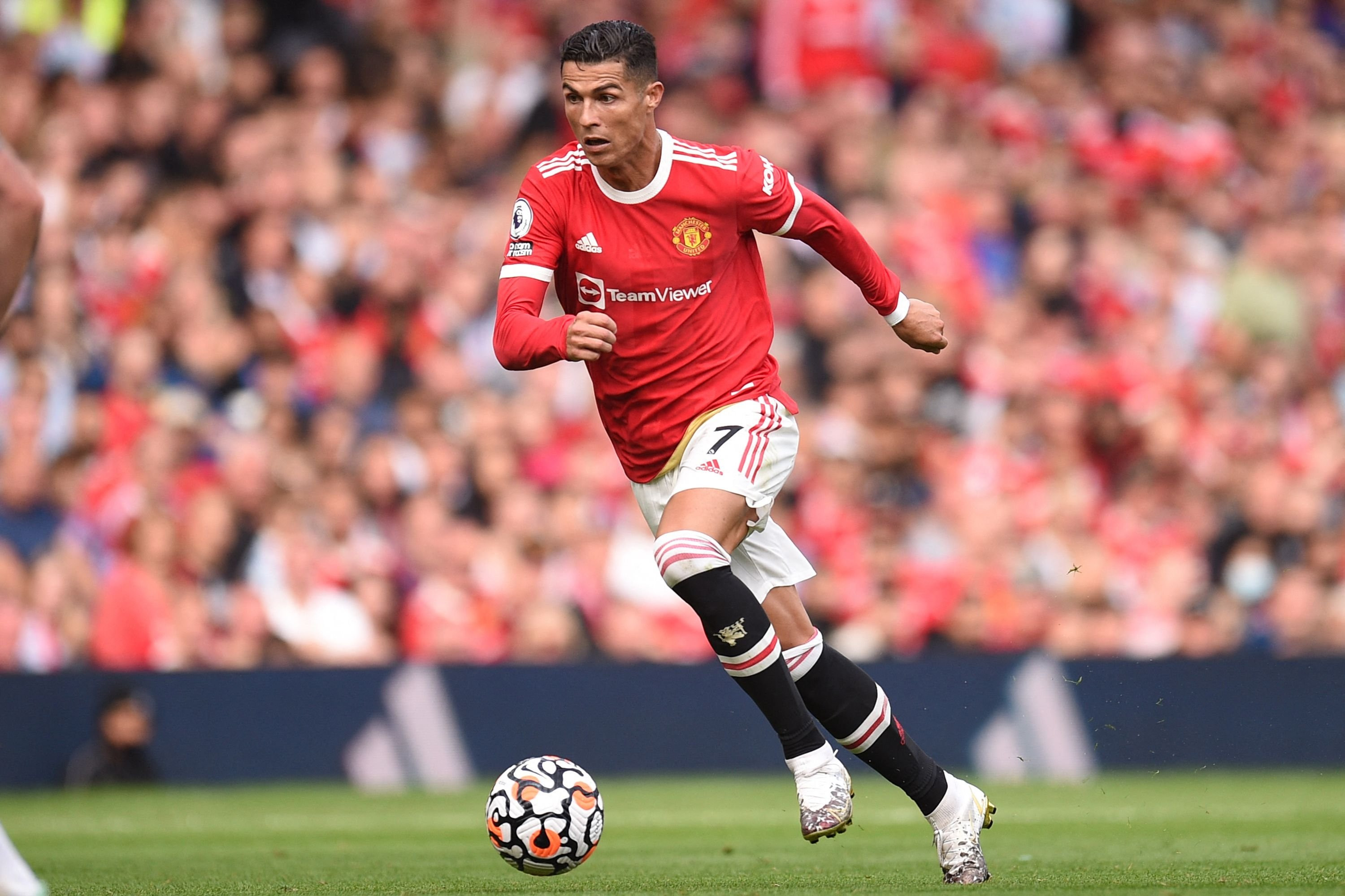 Cristiano Ronaldo at Man Utd in 2021/22