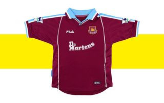 West Ham United Home Shirt, 1999