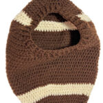 Crochet football sweater in progress