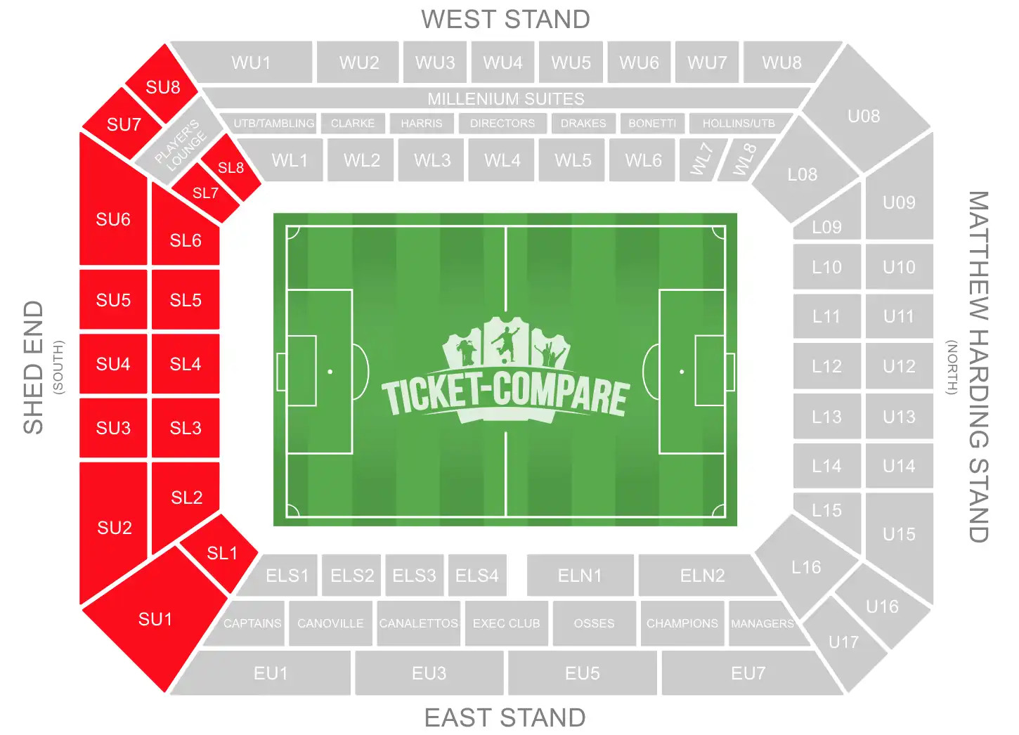 Stamford Bridge Stadium Shed End