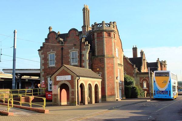 nain building of Stowmarket train station