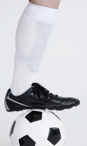 Football socks and shin guards
