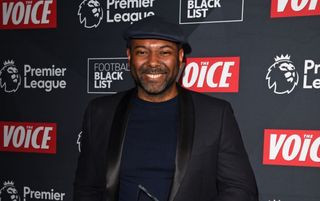 Seb Hutchinson attends the Football Blacklist awards evening at Battersea Arts Centre on March 21, 2024 in Battersea, England. (Photo by Eamonn M. McCormack/Getty Images for The Football Blacklist) ITV Euro 2024
