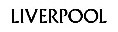 The font used in the Liverpool FC logo