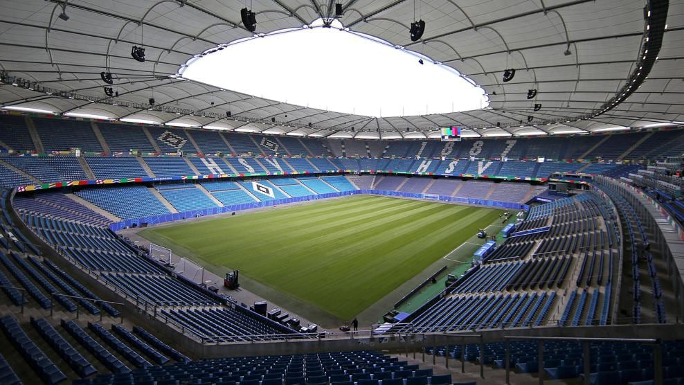 Volksparkstadion Hamburg during UEFA Euro 2024