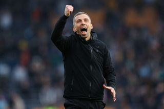 Gary O'Neil Watching a Match