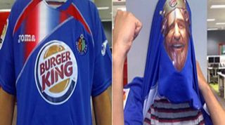 Getafe home 2010/11 shirt