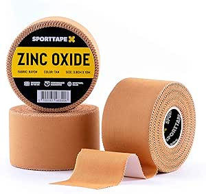 Zinc Oxide Tape for strong, rigid support